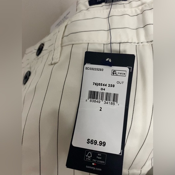 Tommy Hilfiger Striped Pant Suit, Blazer and Pants, Size 2. - Picture 5 of 6